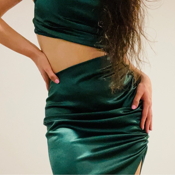 “Moscato Please” Maxi Dress — Hunter 💎 Size Medium 💎 Gorgeous 💎 Fashion Nova - Picture 16 of 16